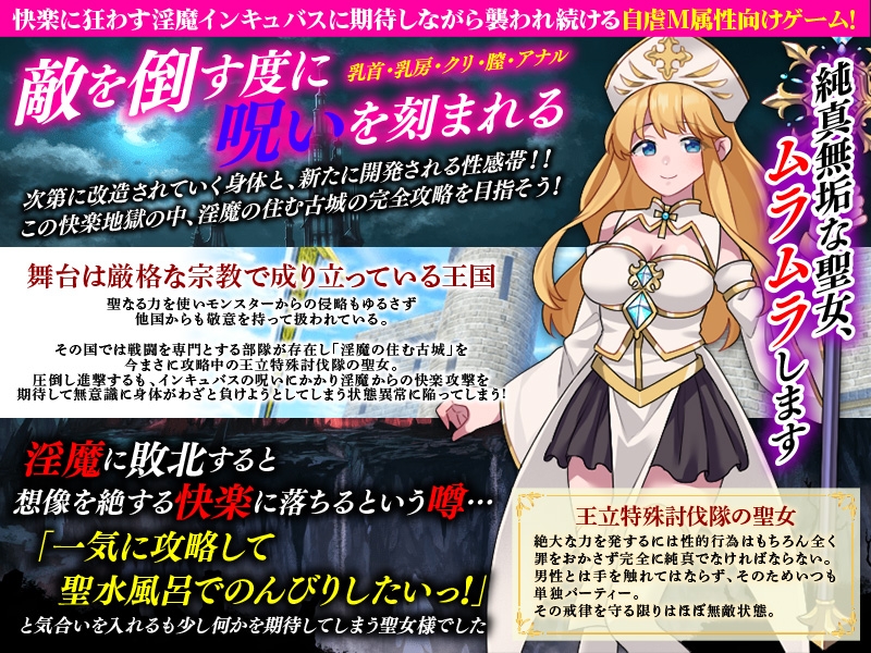 性感帯育成SLG インキュバスの呪い 画像2