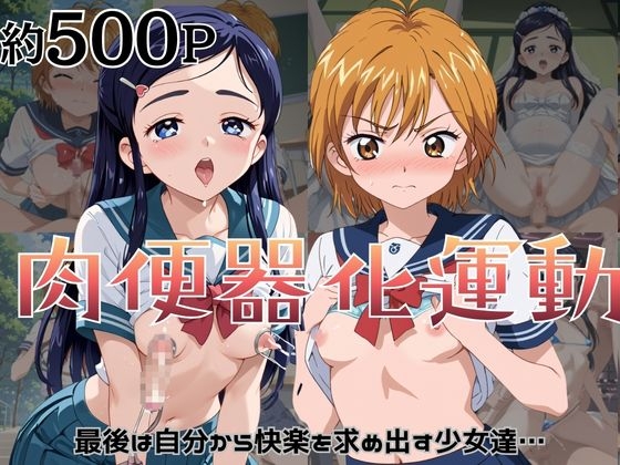 肉便器化運動法律が施行された世界!~美〇なぎさ&雪〇ほのか編~