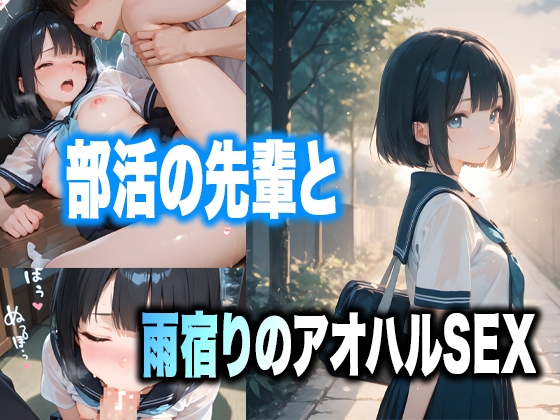 雨の社、紬葉のセーラー服が乾くまで