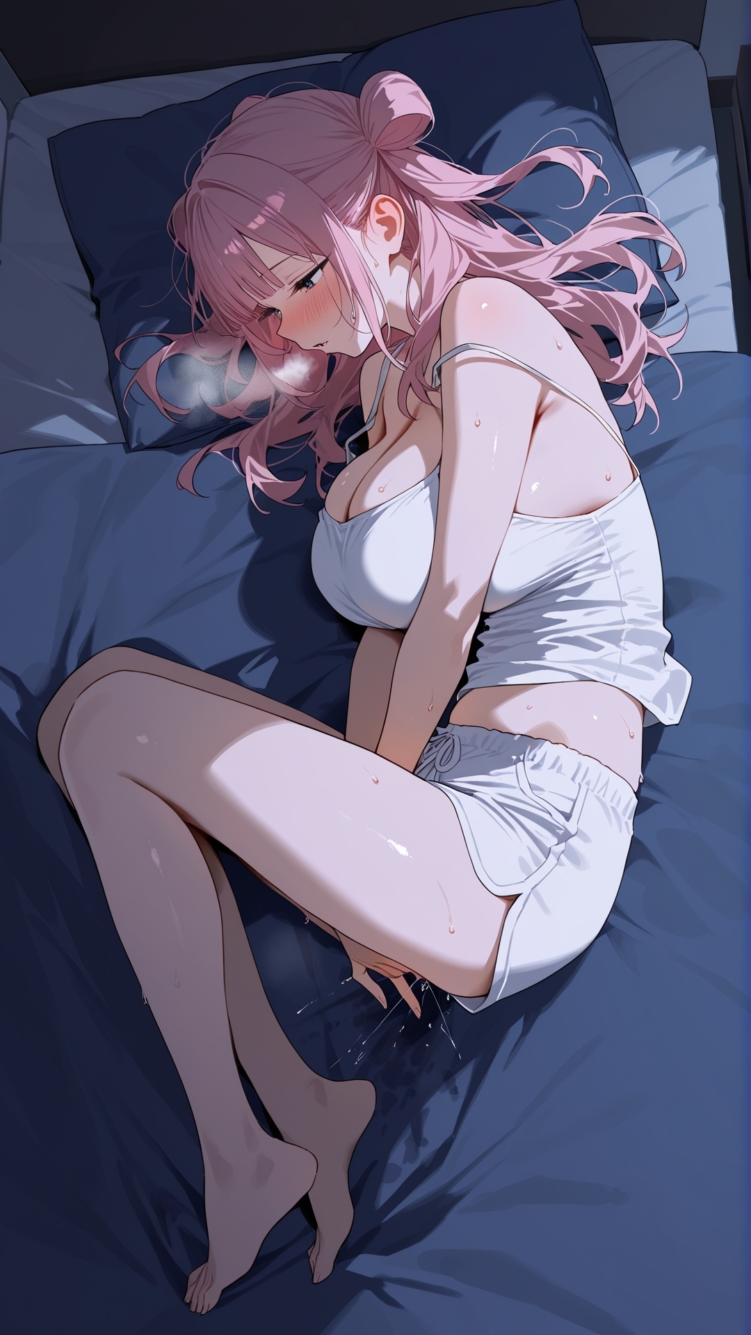 【オナニー実演】雪見だいふくちゃん 真夜中のプライベートオナニー 画像1