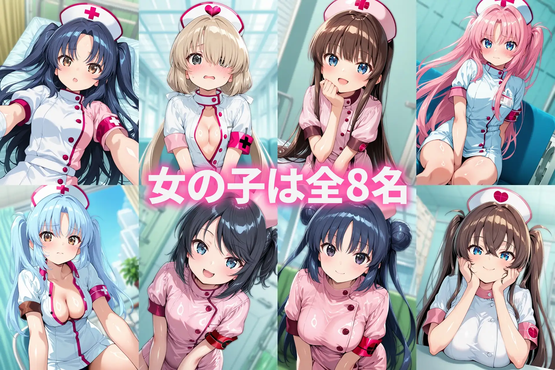 ナース服ぶっかけCG集2 サンプル画像 6