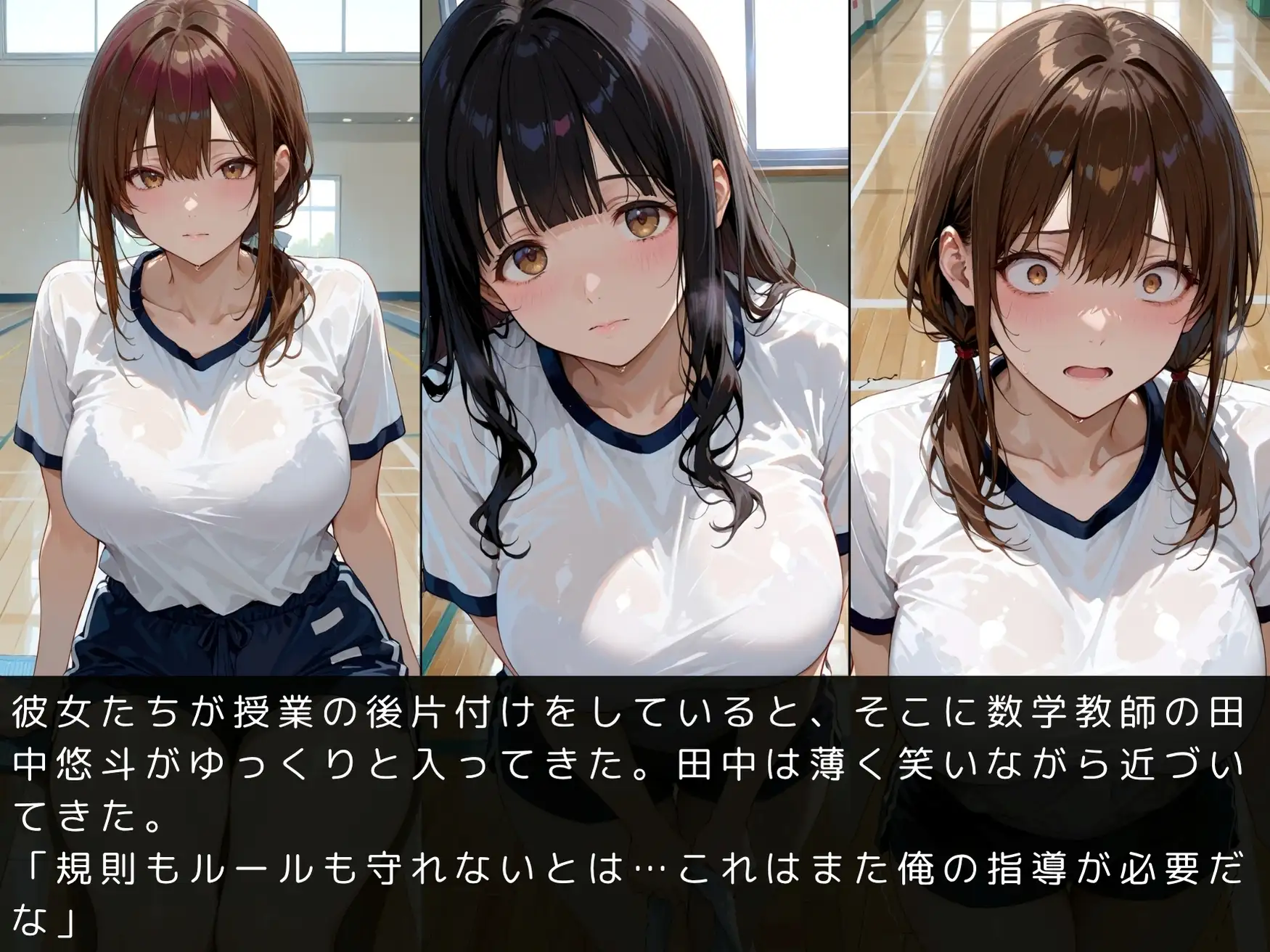 放課後の性指導〜禁断の記録〜体育館編 サンプル画像 5