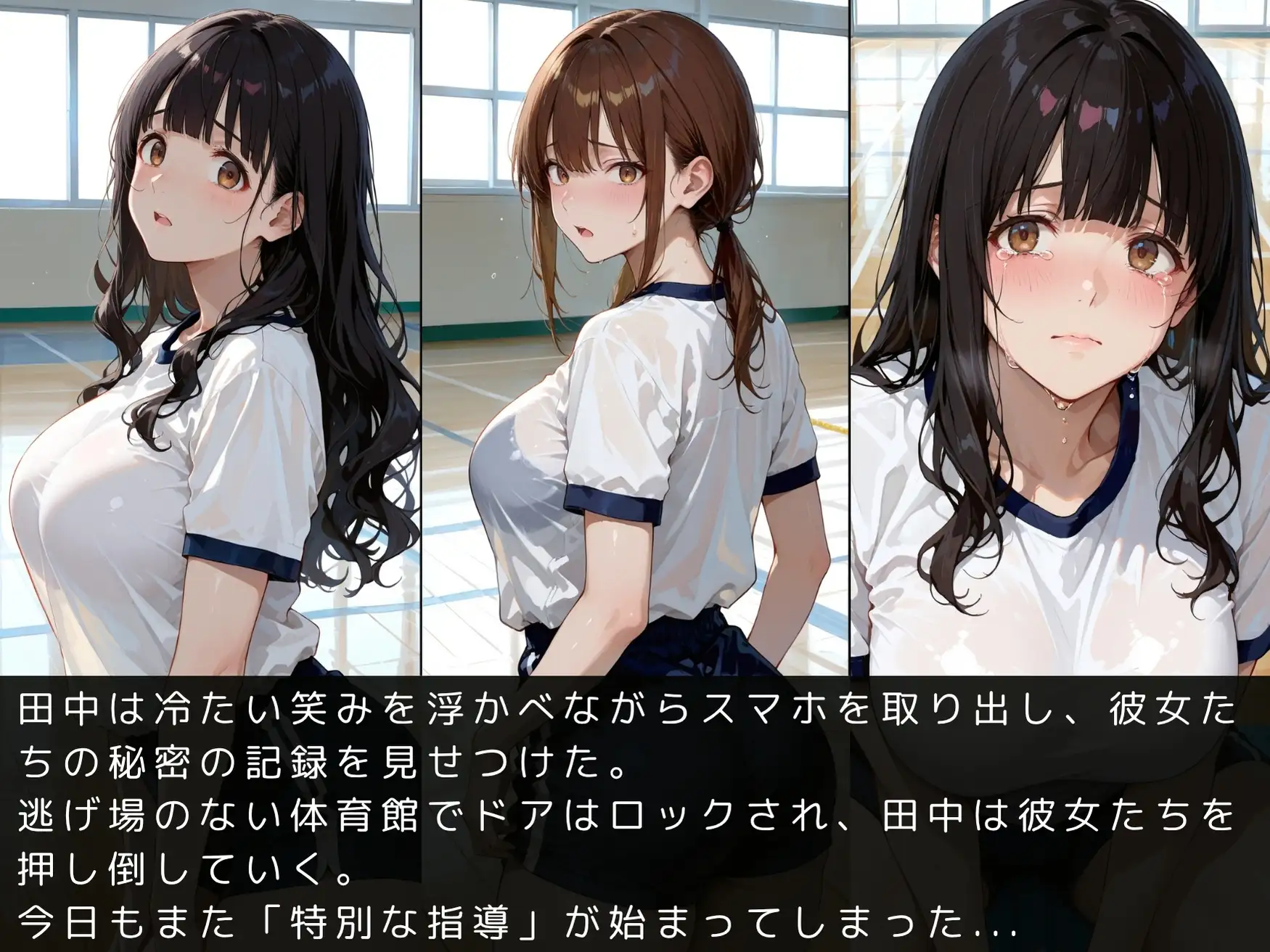 放課後の性指導〜禁断の記録〜体育館編 サンプル画像 6