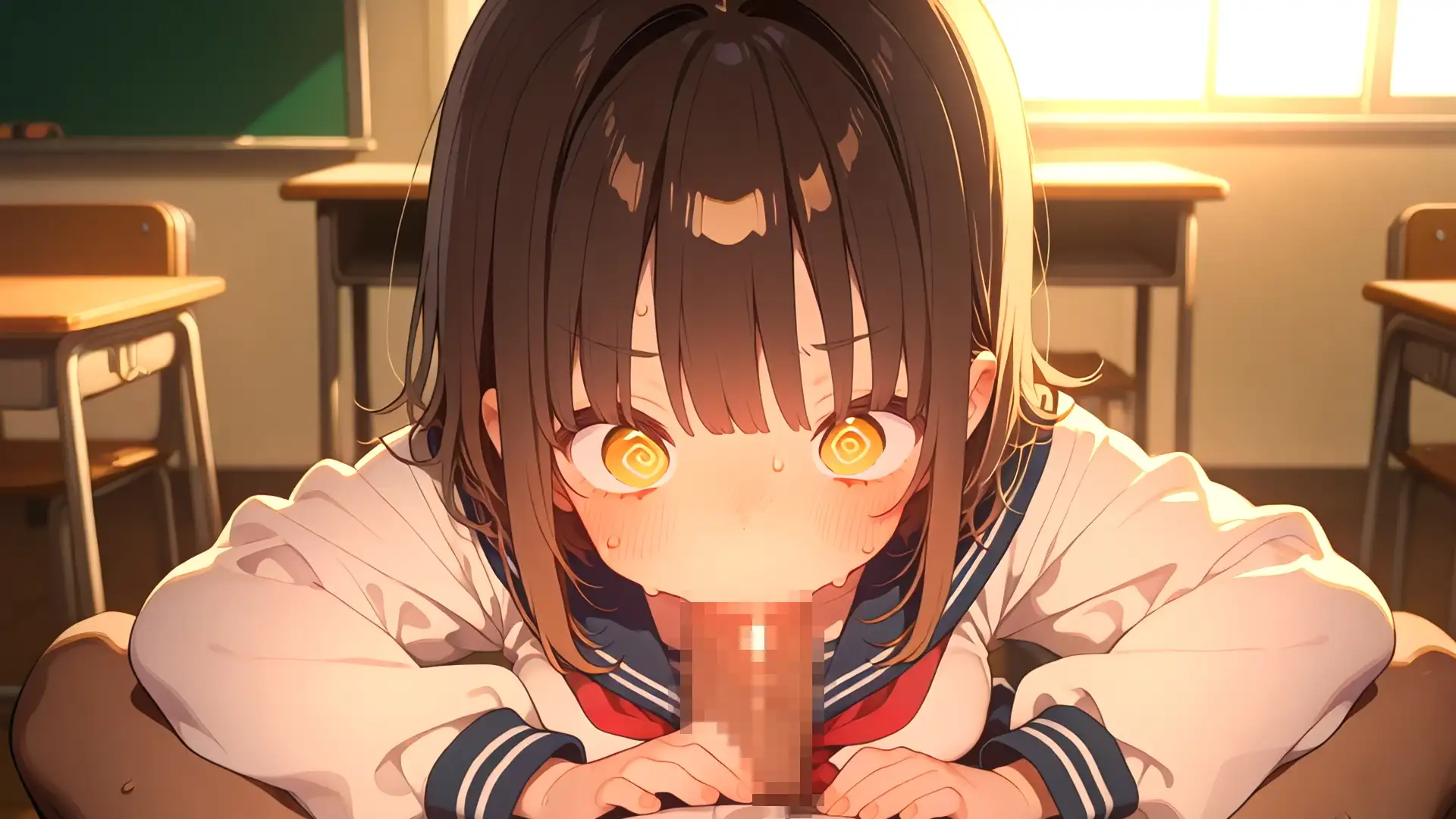 【アニメ】放課後催○教室:催○アプリでまじめな女の子になんでも言うこと聞かせちゃう動画