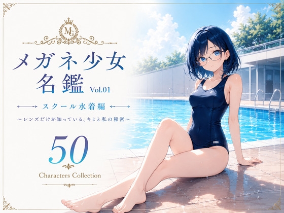 メガネ少女名鑑 Vol.01 スクール水着編 ～レンズだけが知っている、キミと私の秘密～