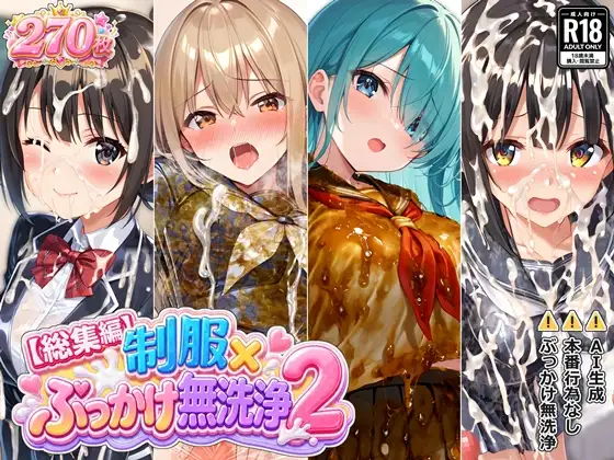 【総集編】制服×ぶっかけ無洗浄2 ジャケット画像