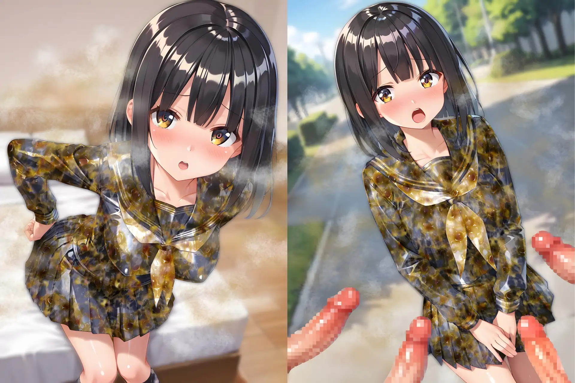 【総集編】制服×ぶっかけ無洗浄2 サンプル画像 6