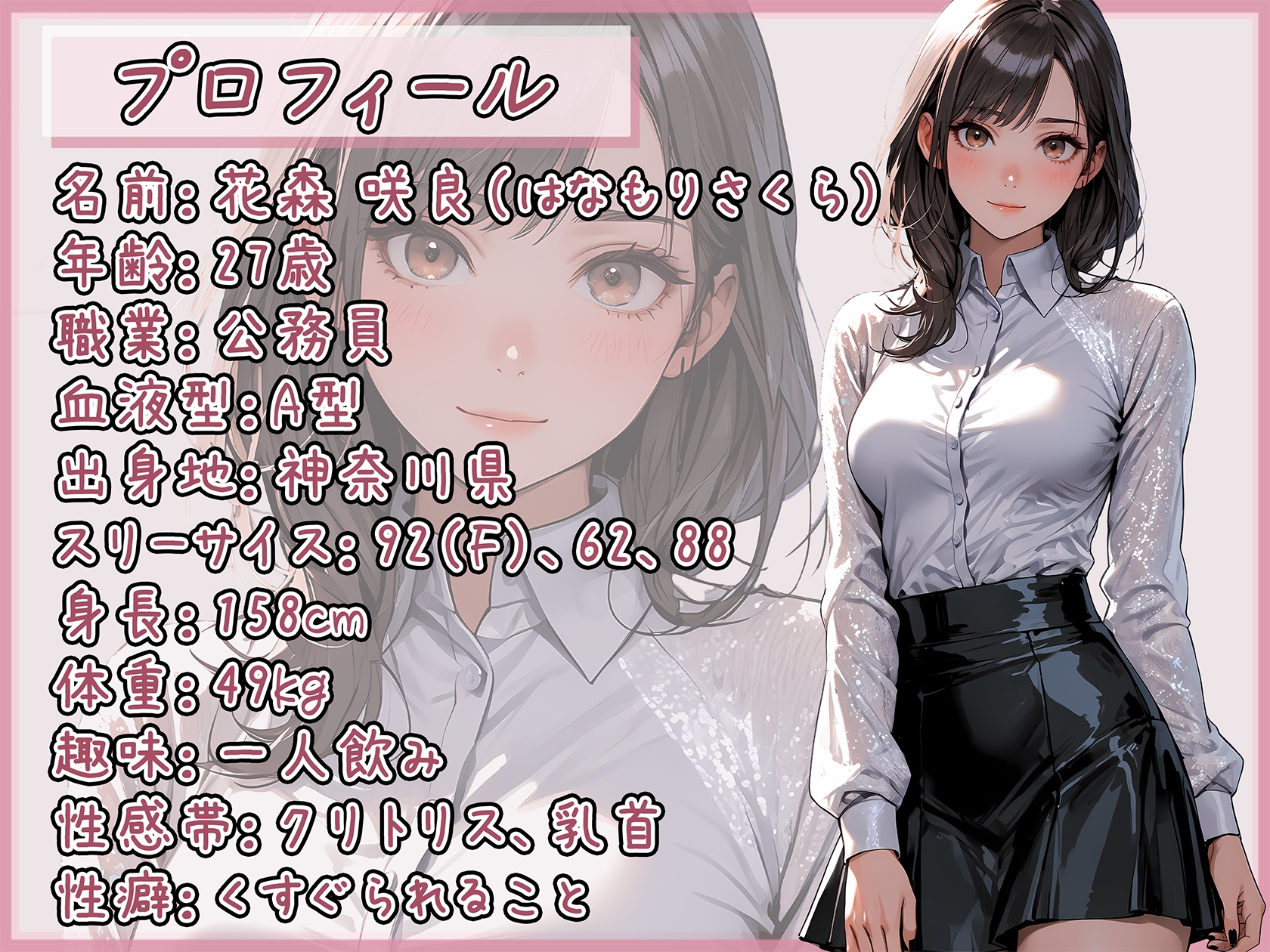 【オナサポ】Fカップ公務員 花森咲良「はじめてのローションパイズリ」【花森咲良】 画像2