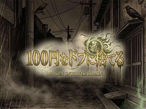 100円をドブに捨てる ジャケット画像