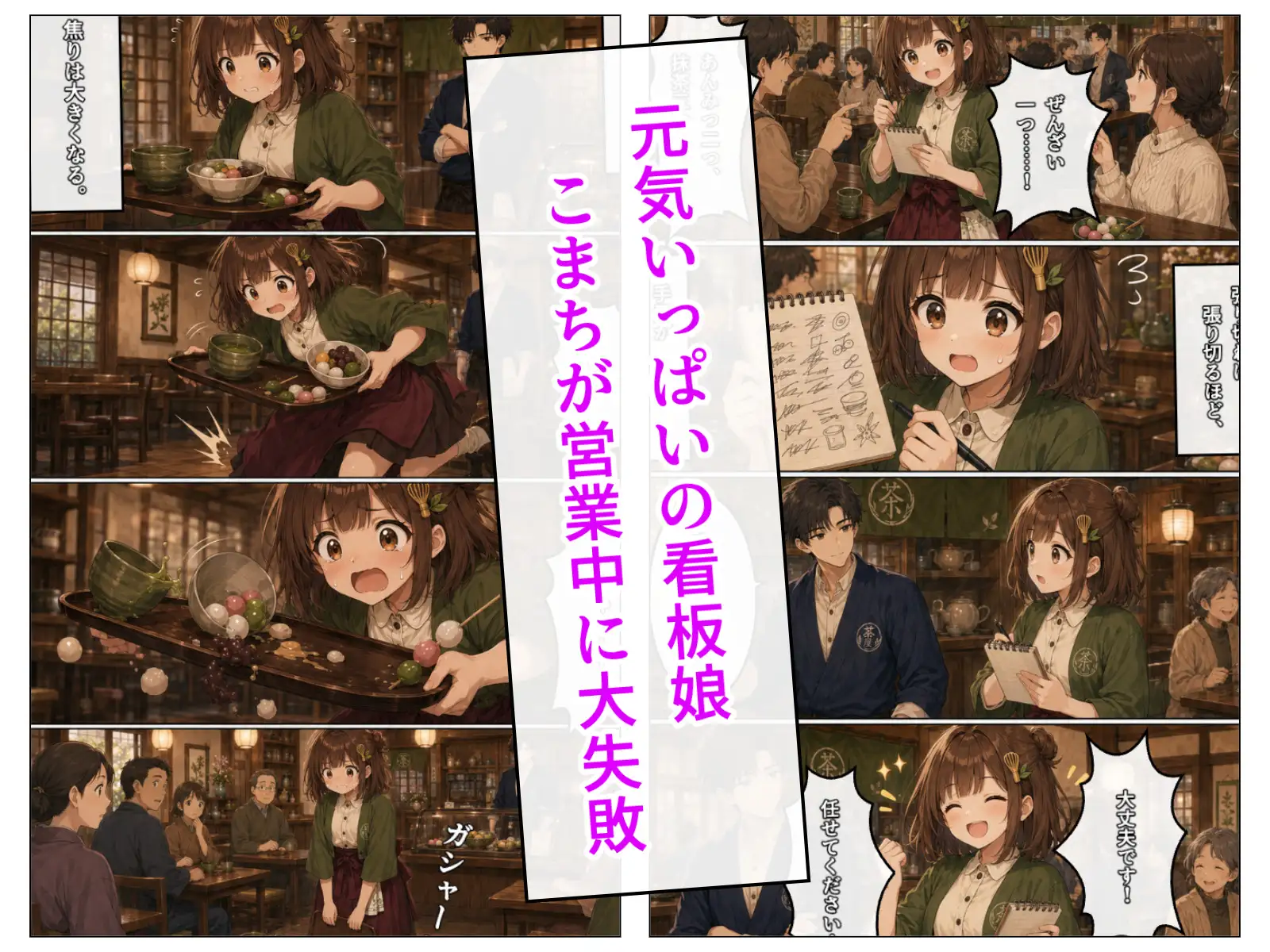 茶々原こまちの甘くない一日 サンプル画像 2