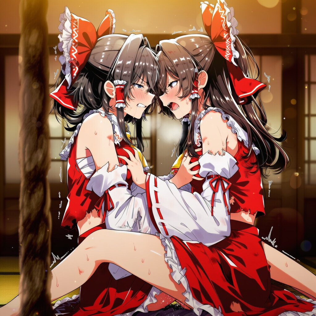 東方分身録1 〜自分を証明するためにイかせ合う〜 画像1