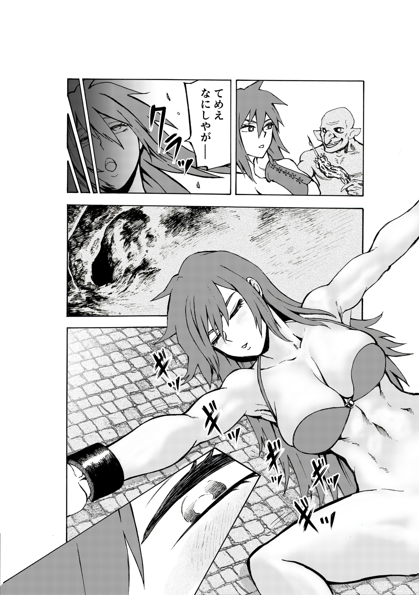 最強の女戦士がゴブリンに堕とされる本 画像2