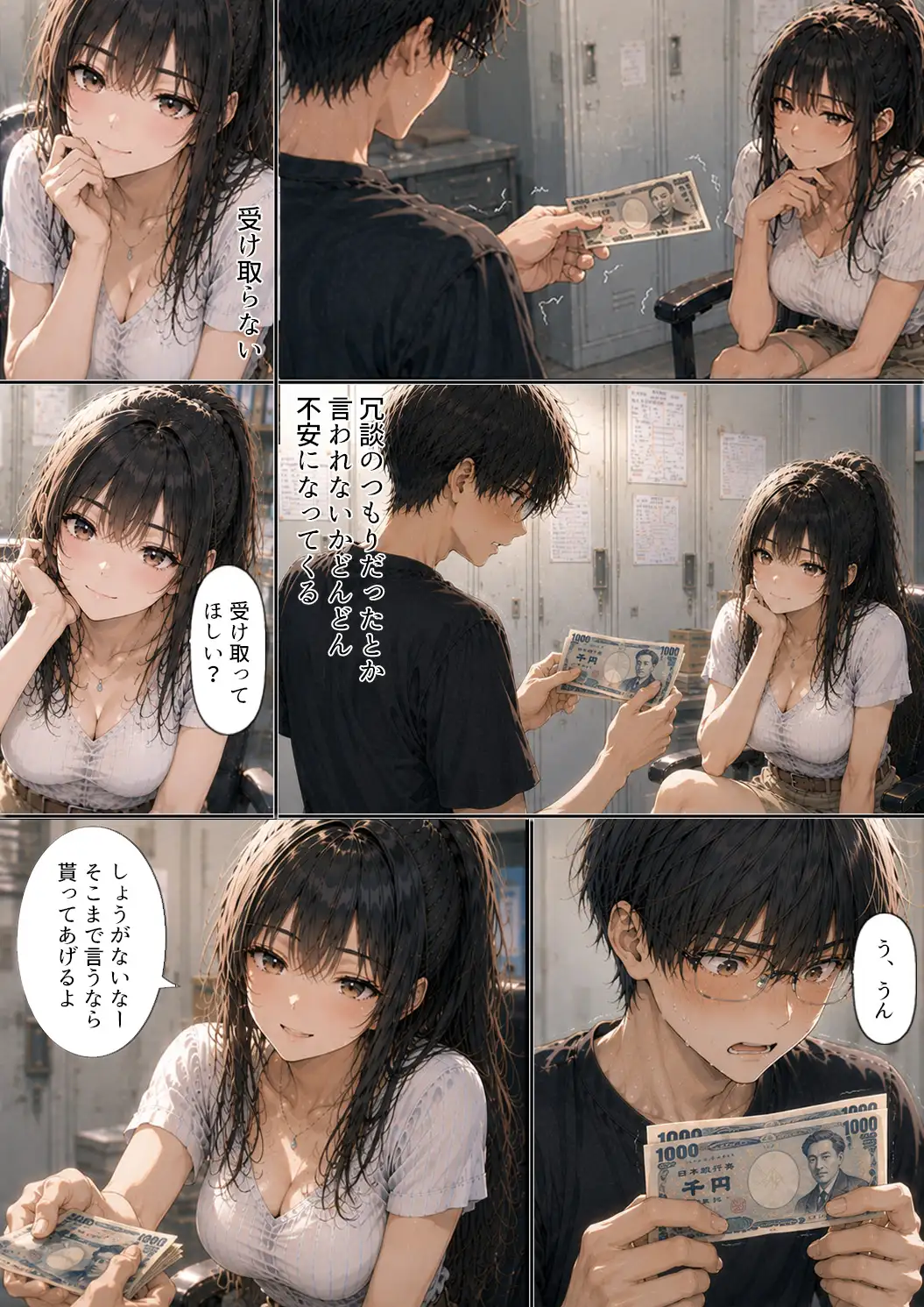 バイトの後輩に少しずつ歪められる話#1 サンプル画像 4