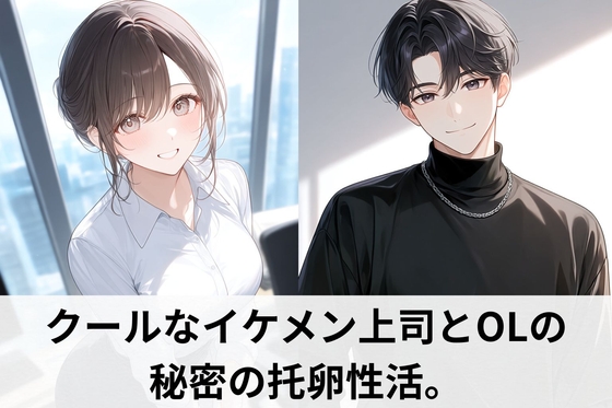 クールなイケメン上司とOLの秘密の托卵性活。立派な肉棒に夢中になってやめられない