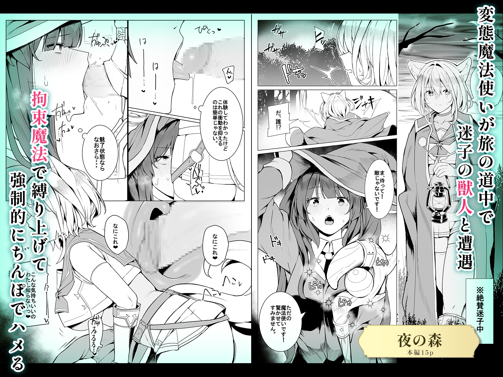 【6作品収録】ふたなり短編作品集【JK、魔法使い、獣人】 画像4