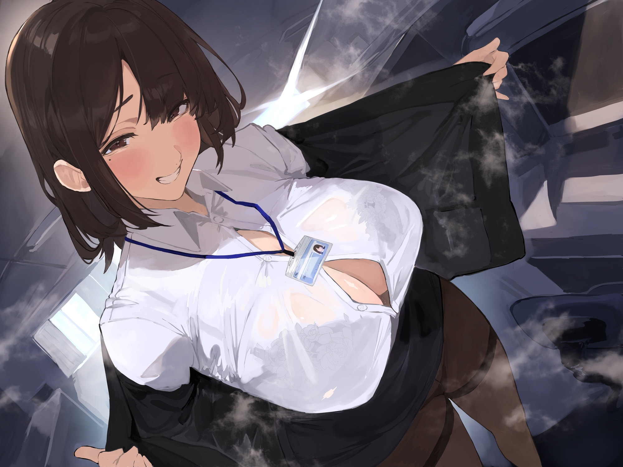 慰安課のデカ乳マゾメス後輩社員を自分専用のセフレにしてオホ声まみれの性欲解消ラブラブ種付け交尾をする話 画像1