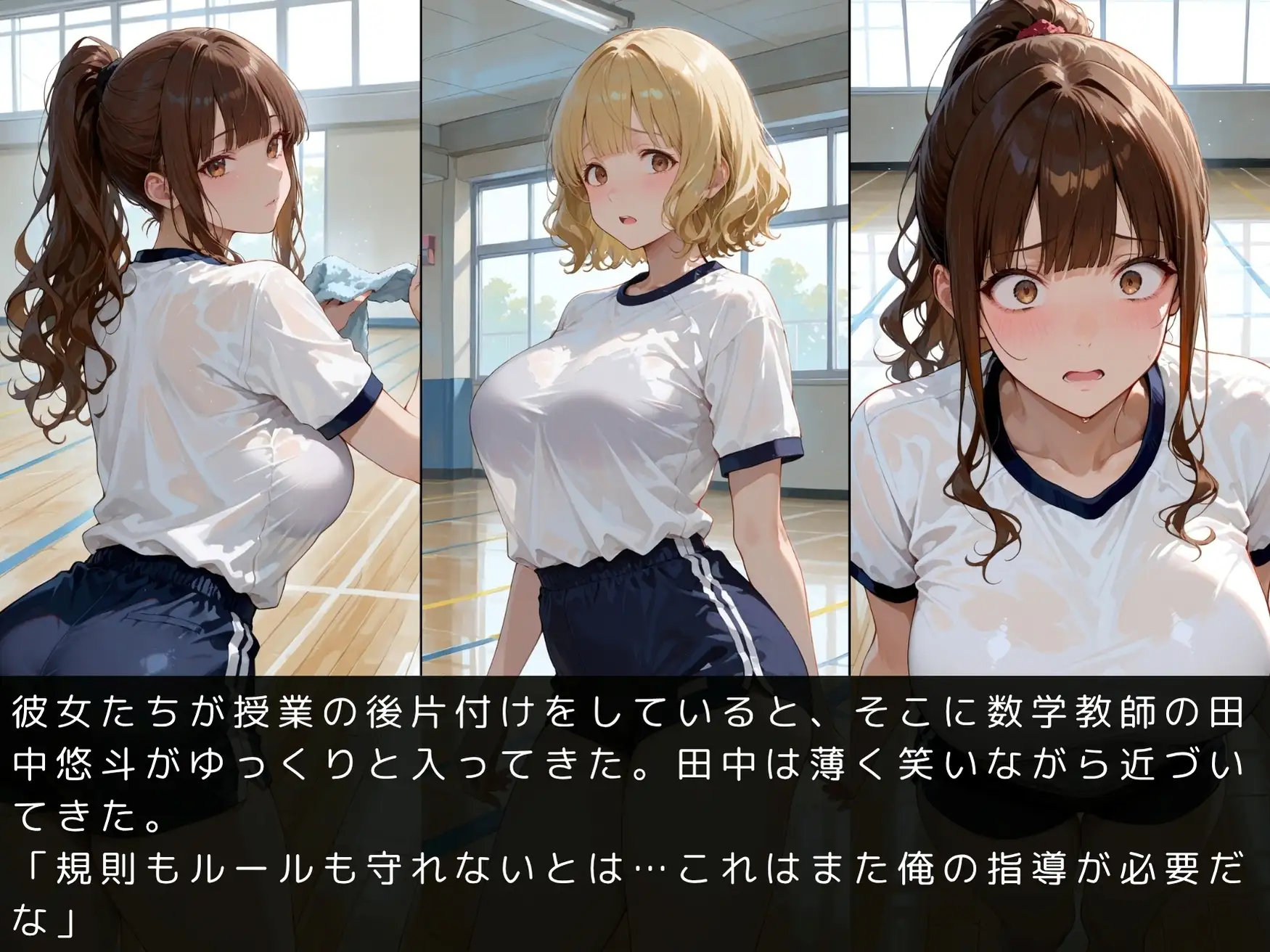 放課後の性指導〜禁断の記録〜体育館編 Vol.2 サンプル画像 5