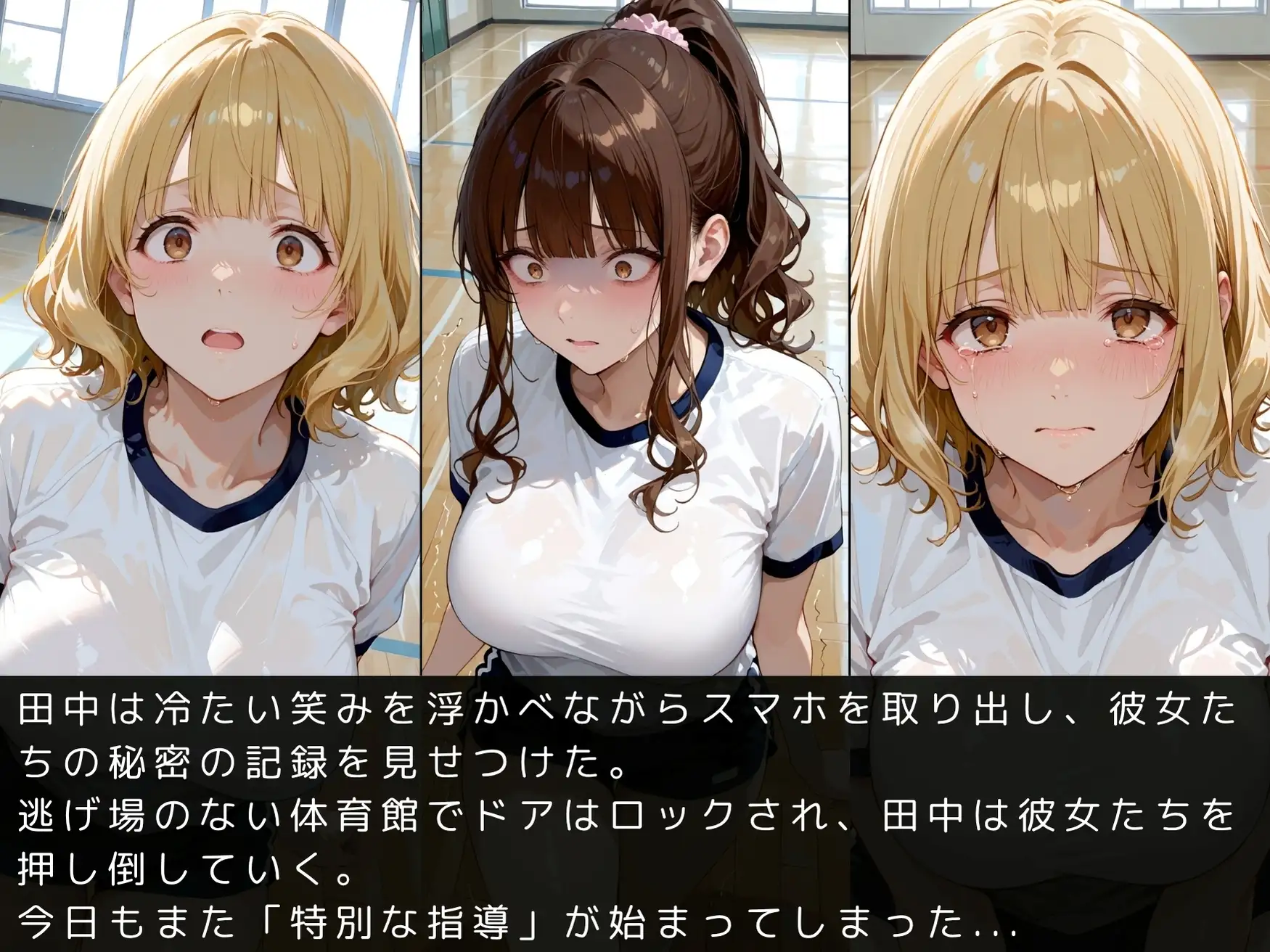 放課後の性指導〜禁断の記録〜体育館編 Vol.2 サンプル画像 6