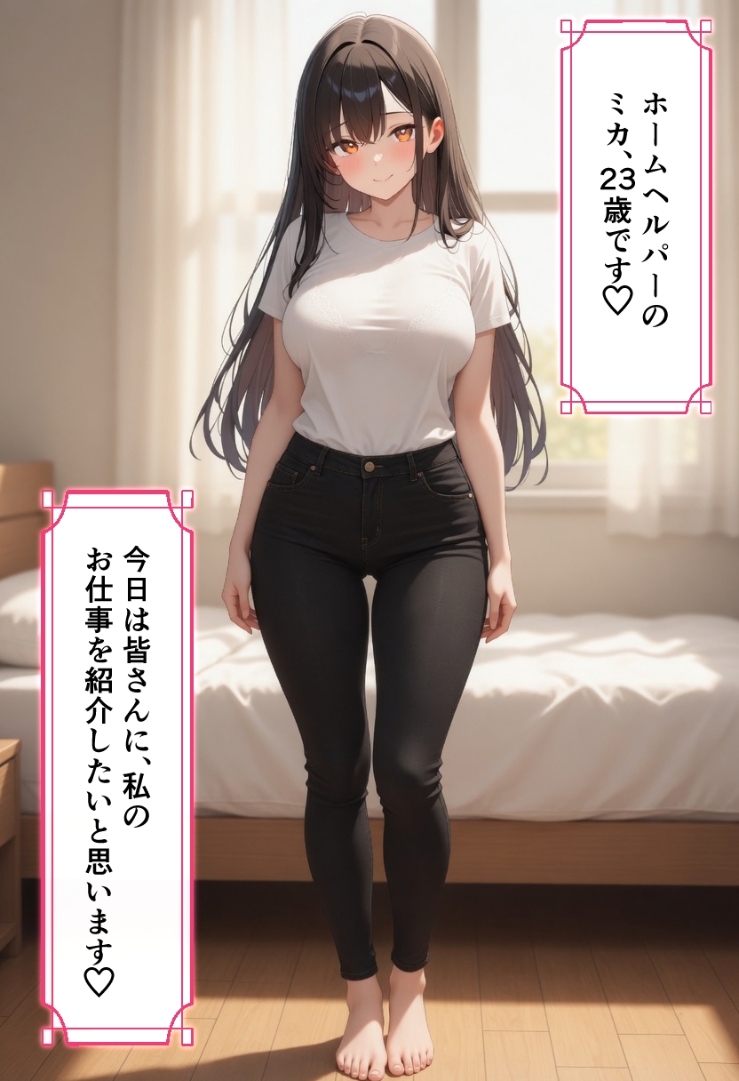 訪問介護の報酬は種付け！?爆乳ホームヘルパーのおしごと 画像1