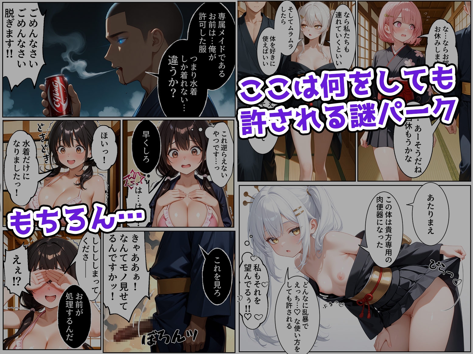 【4話】ティファニーパーク〜ここのスタッフ全員犯し放題って本当ですか?〜 画像1