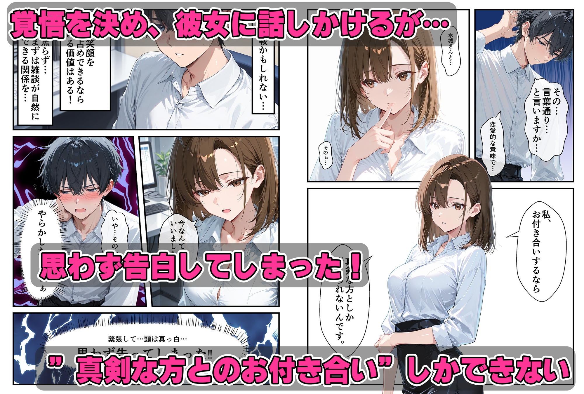クール美女に告白！～恋愛下手で処女の彼女は天然無自覚にエロかった 画像2