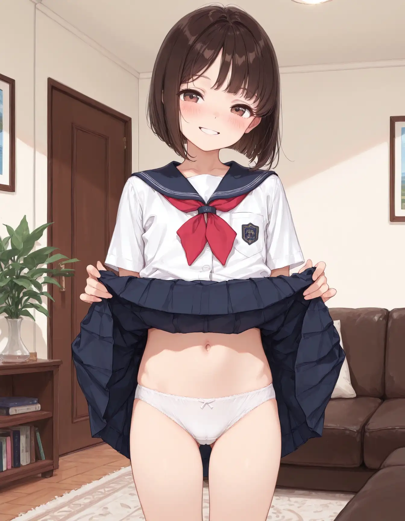 女子校生の教え子が自宅に押し掛けてきた サンプル画像 2