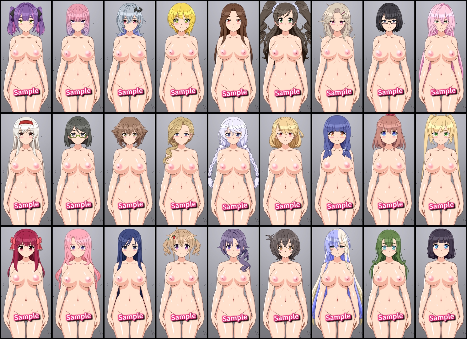 27人のパイパンヌードの女の子を「みつめえっち」したい人向けのCG集2026-SIEBEN- 画像4