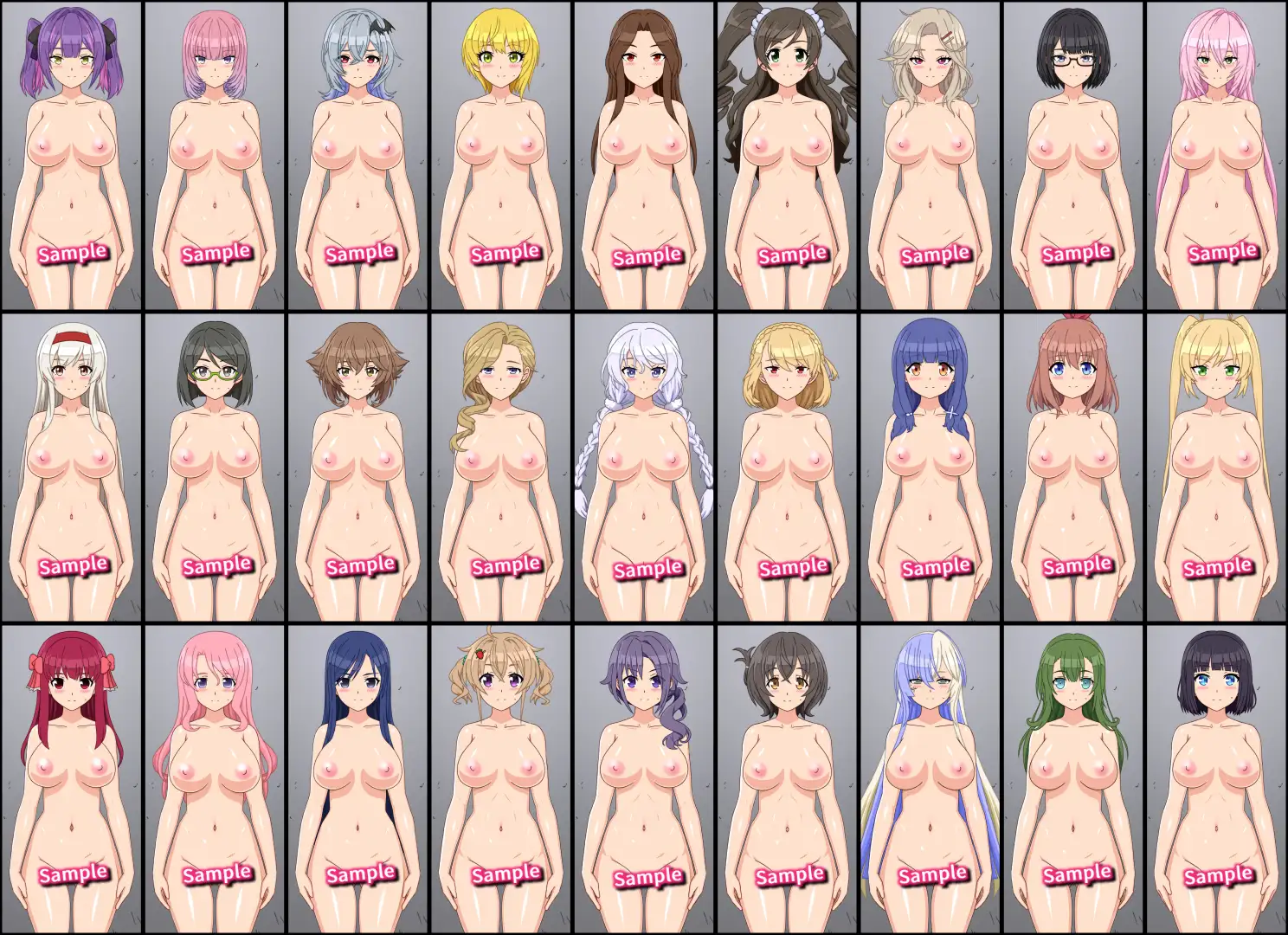 27人のパイパンヌードの女の子を「みつめえっち」したい人向けのCG集2026-SIEBEN- サンプル画像 4