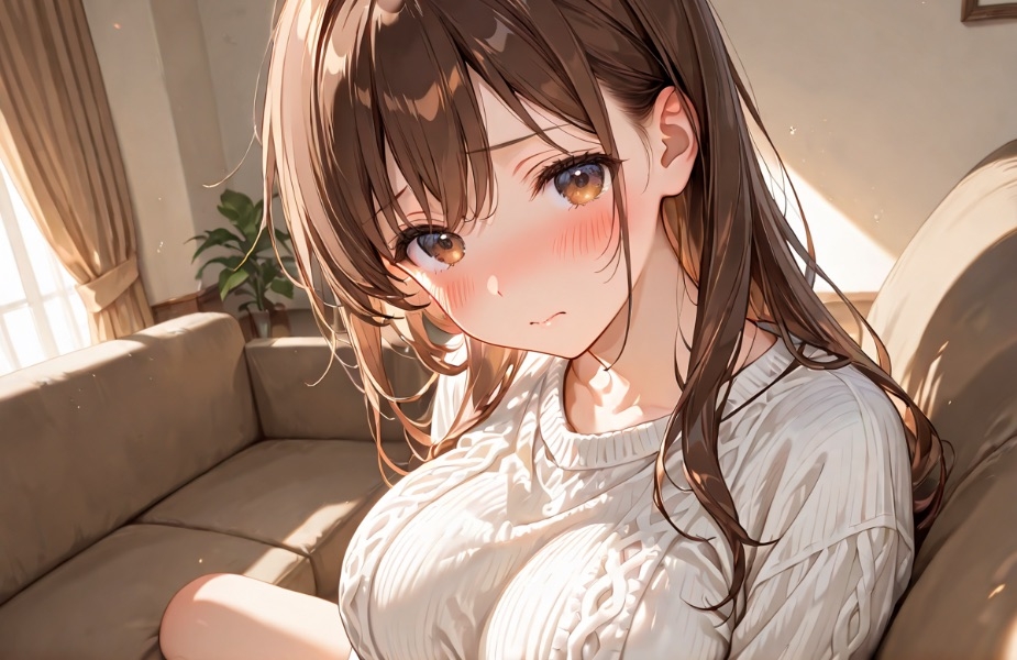 あなたの見えないところ。【巨乳ミステリアス女優、桜木栞里が彼女だったら】 画像1