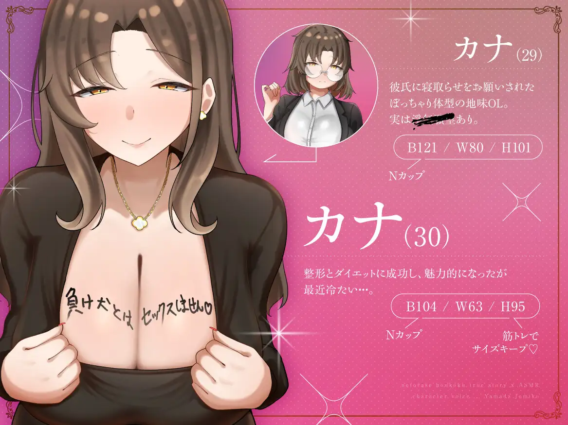 【実話】ガチで彼女に寝取られ報告された人の再現ASMR【KU100】 サンプル画像 2