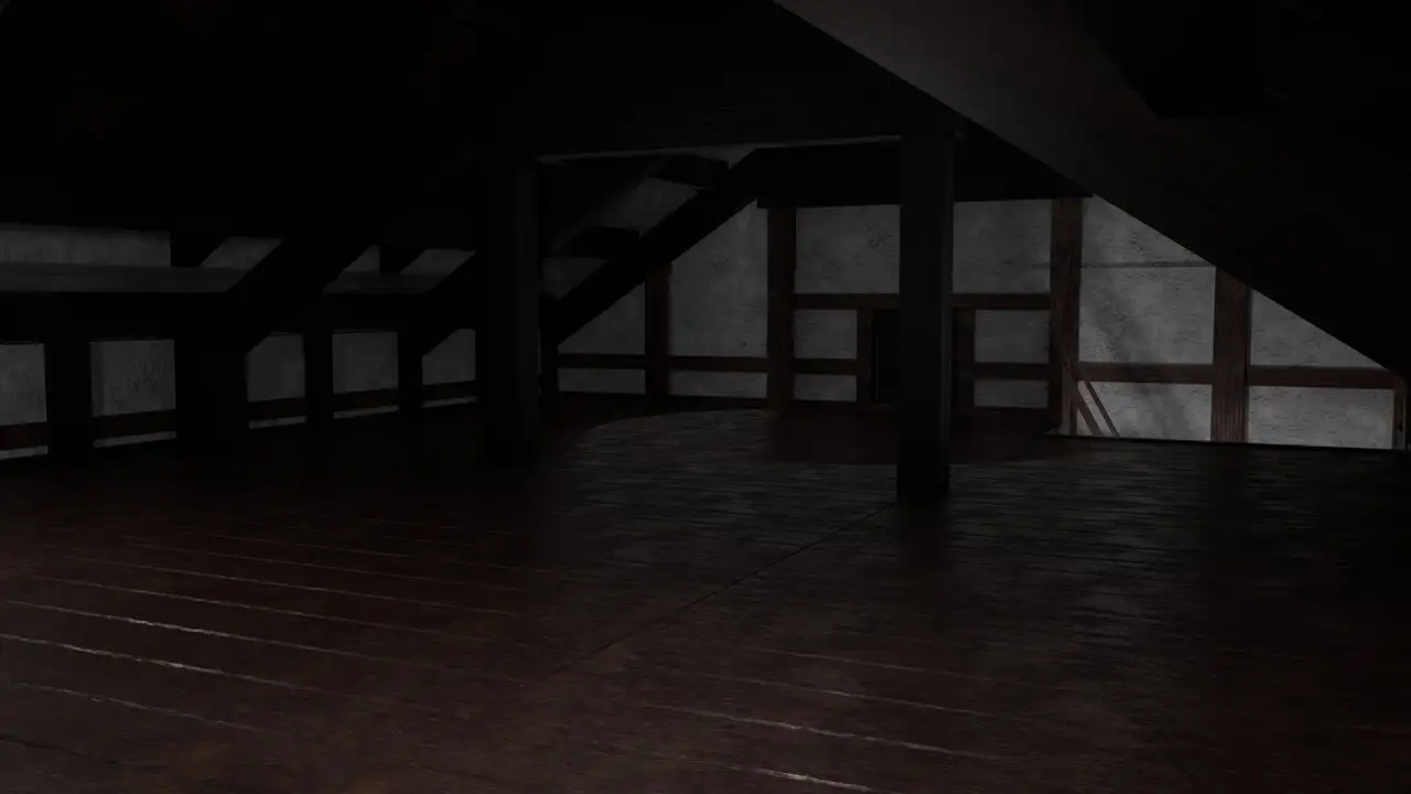 3DCG 旧島田家住宅(店蔵:府中市郷土の森) サンプル画像 9