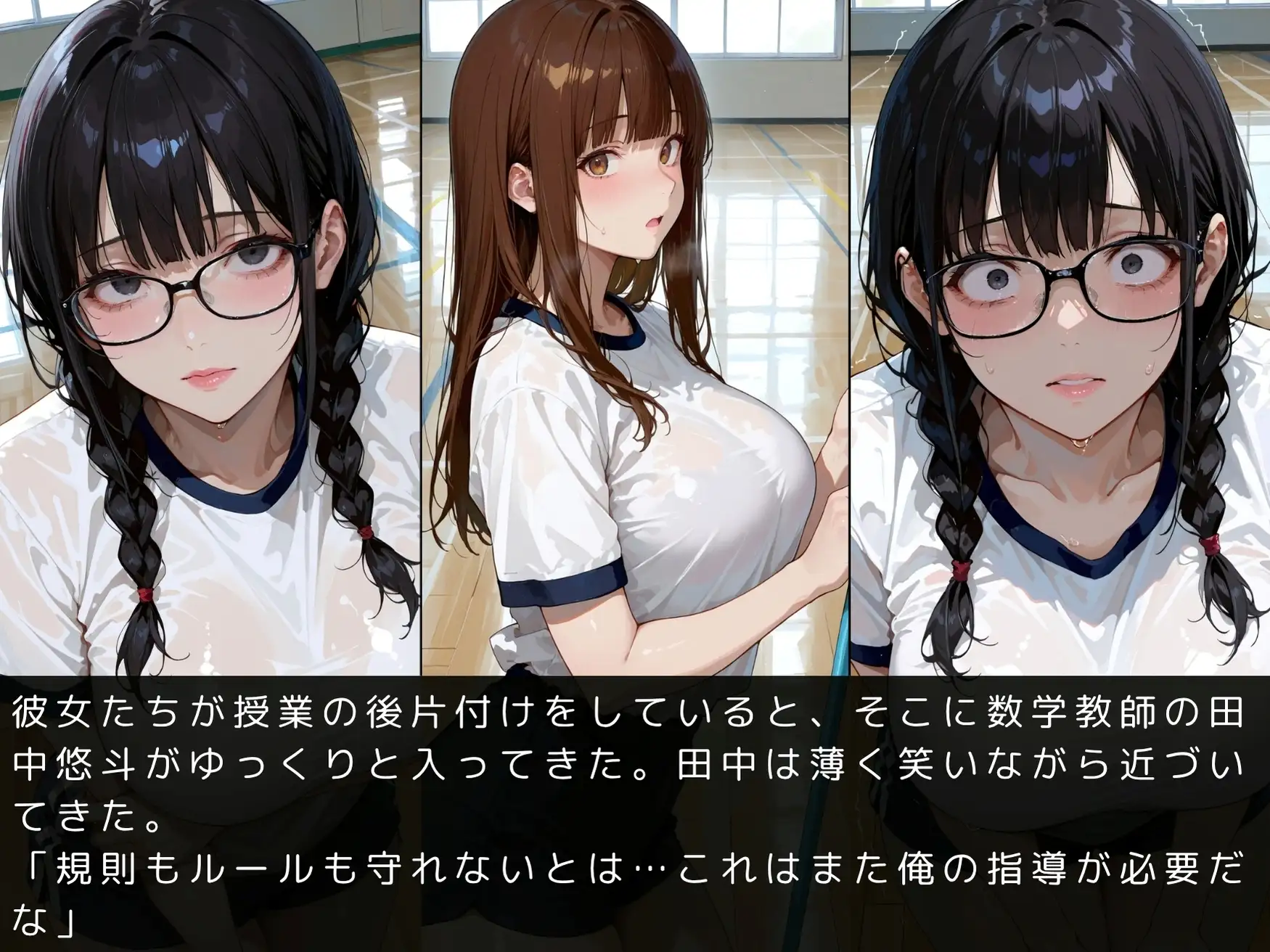 放課後の性指導〜禁断の記録〜体育館編 Vol.3 サンプル画像 5