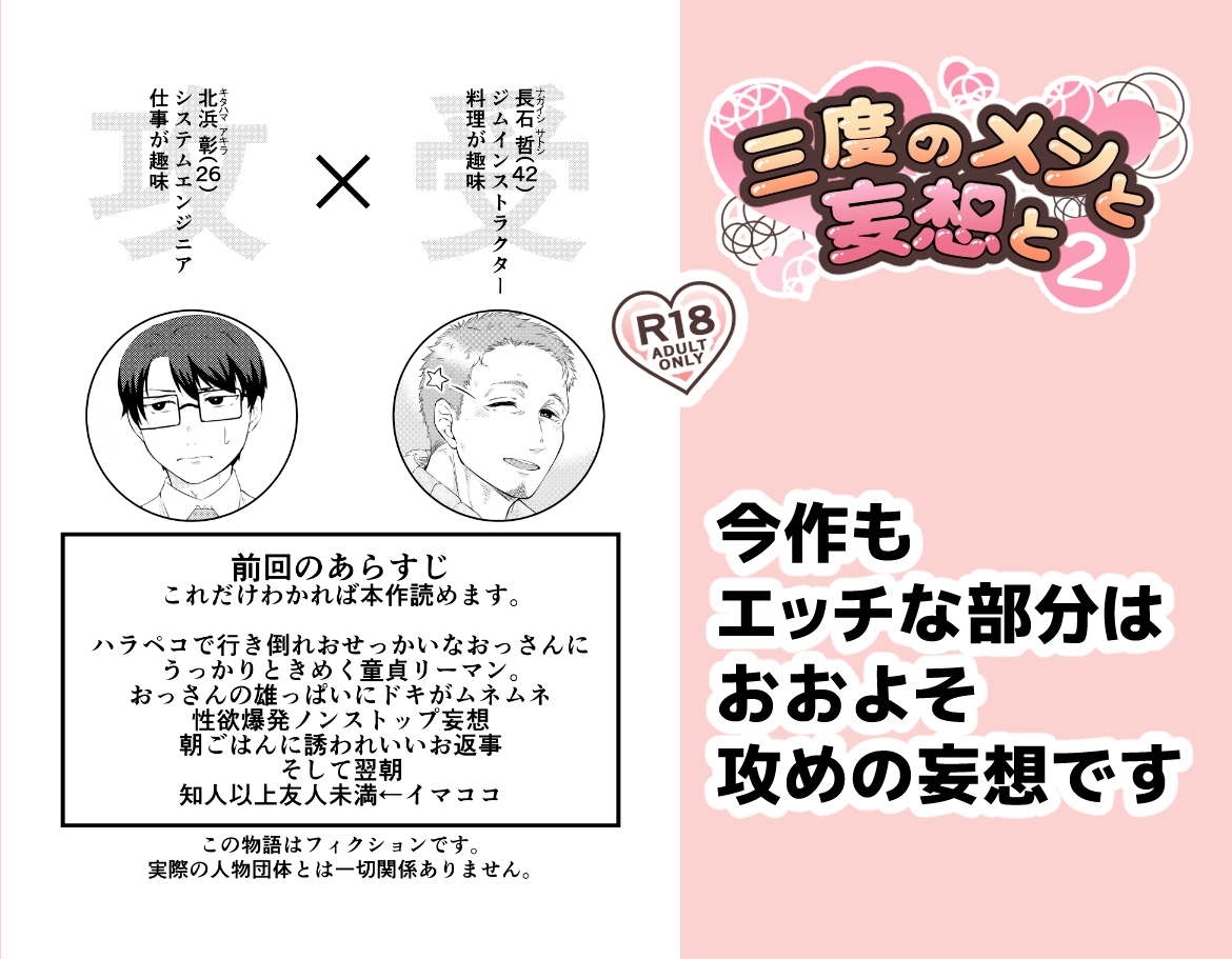 三度の飯と妄想と2 画像1