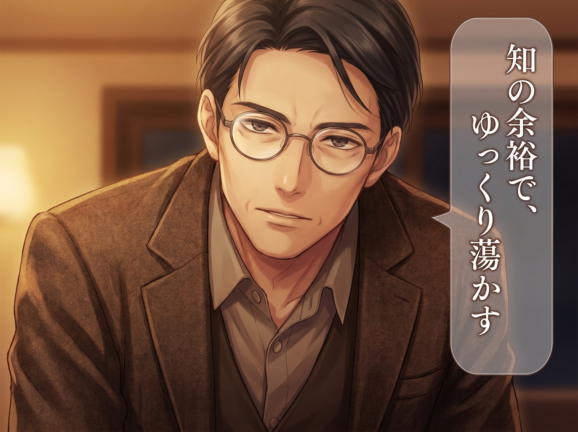 年の差教授は、教え子の私にだけ知的な甘さを向ける♡〜研究室で二人きり、大人の余裕で蕩かされる年の差溺愛〜【年の差/教授/溺愛/バイノーラル】-4画像