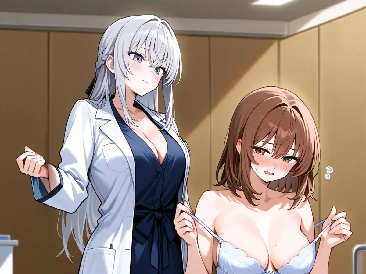 【NTR 百合】セックスレスで悩む妻が美人巨乳カウンセラーに寝取られた‥ サンプル画像 4