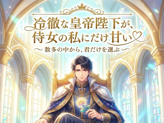 冷徹な皇帝陛下が、侍女の私にだけ甘い♡〜数多の妃を退け、君だけを生涯の寵姫に選ぶ運命の溺愛〜【溺愛/ファンタジー/バイノーラル】-0画像