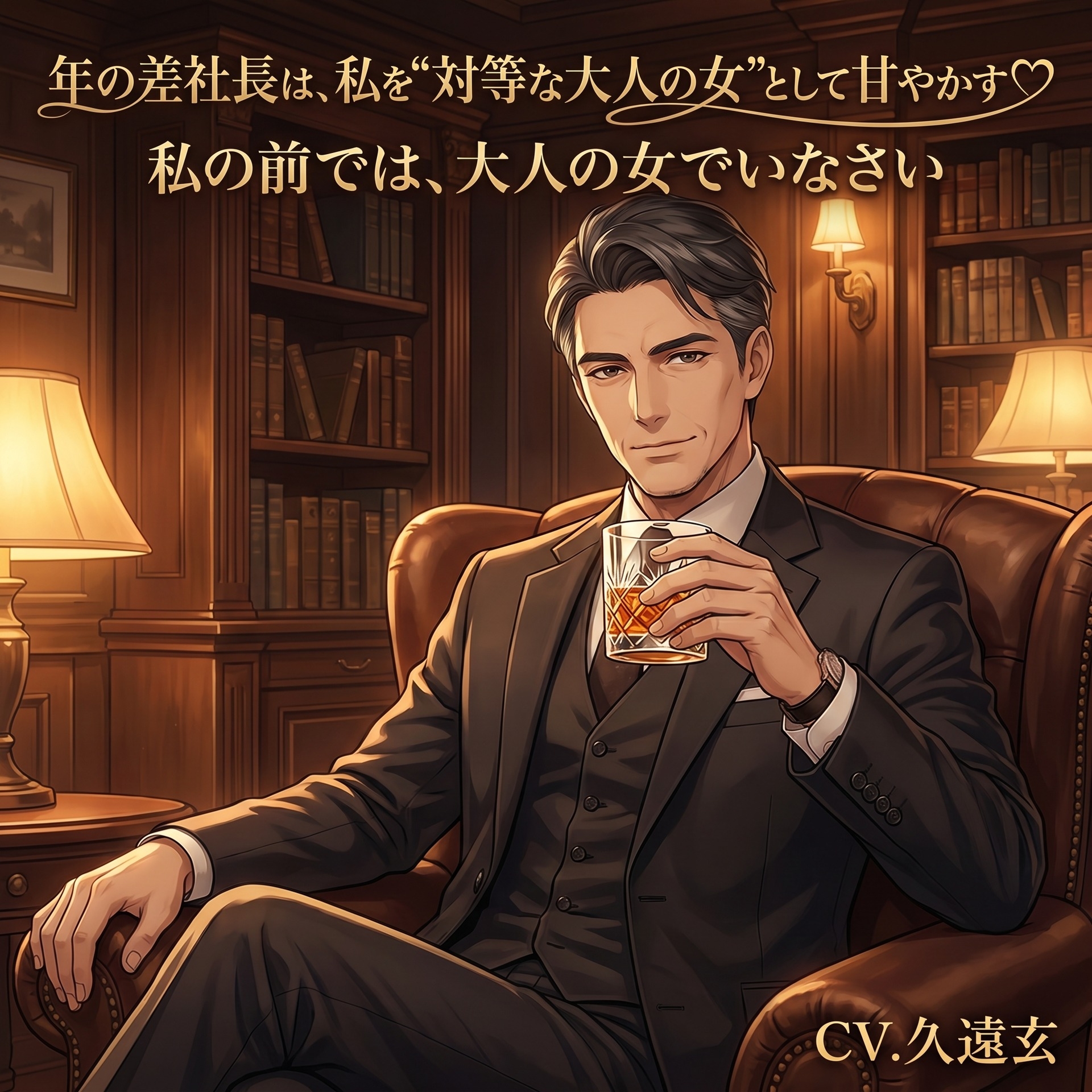 年の差社長は、子ども扱いの私を“対等な大人の女”として甘やかす♡〜大人の余裕で蕩かされる年の差溺愛〜【年の差/社長/溺愛/バイノーラル】-1画像