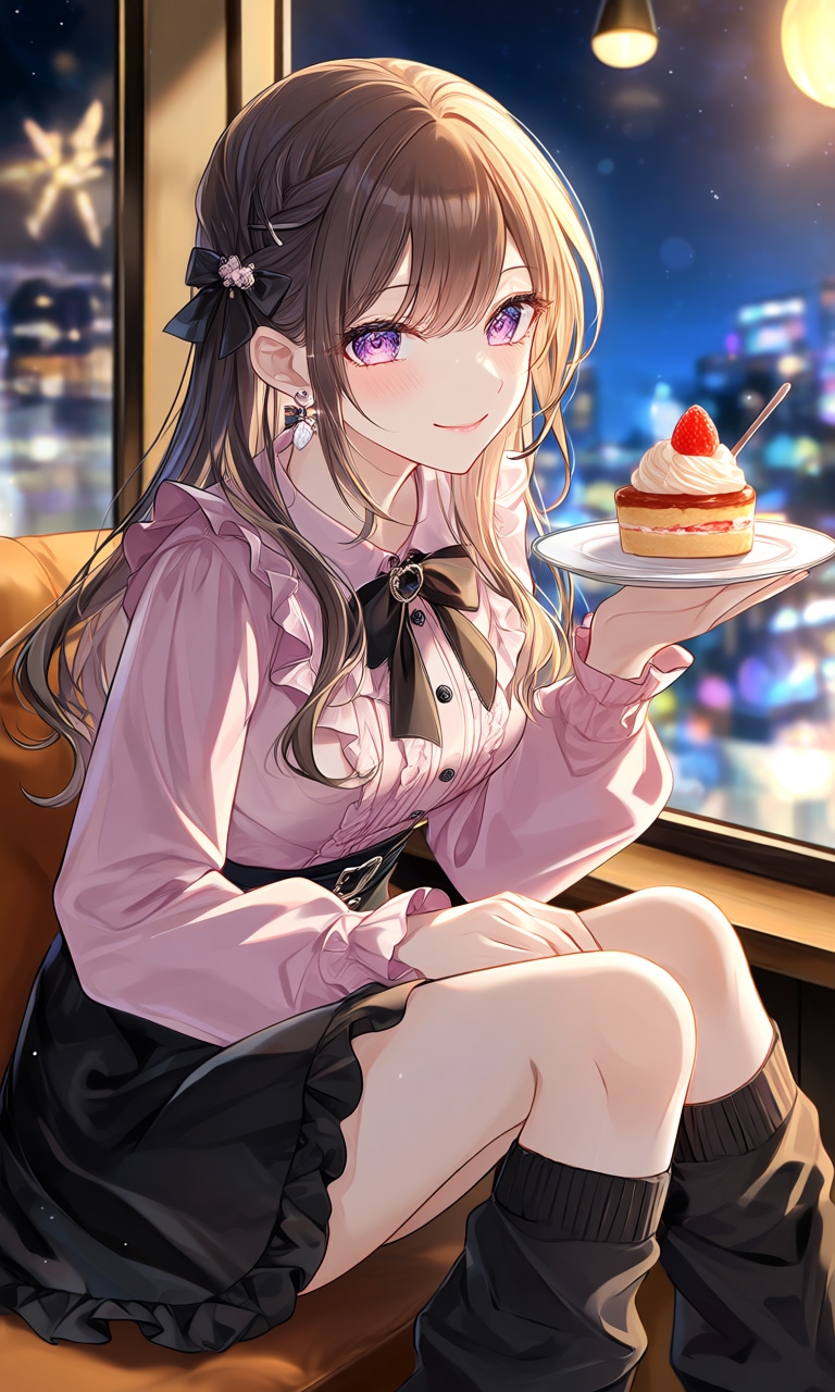 【AIイラスト集】地雷系美少女〜魅せるルーズソックスファッション〜 画像1