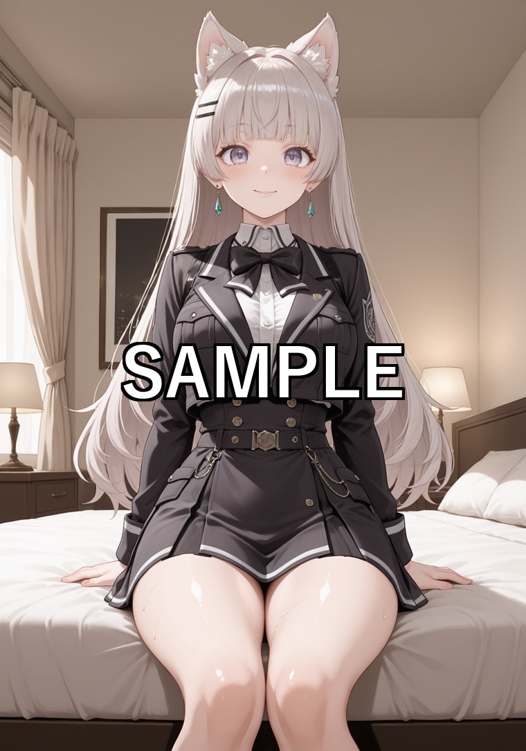 【VRChat内でSEX】ワールドの中で、アバターのまま。～VRChatで出会った銀髪猫耳お姉さんと繋がる一夜～ 画像2