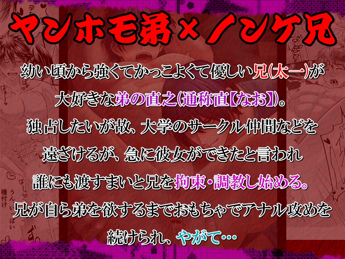 ヤンホモ弟が兄を調教でSEX中毒にしちゃいました【ボイスドラマ版】 [KZentertainment] | DLsiteがるまに 2