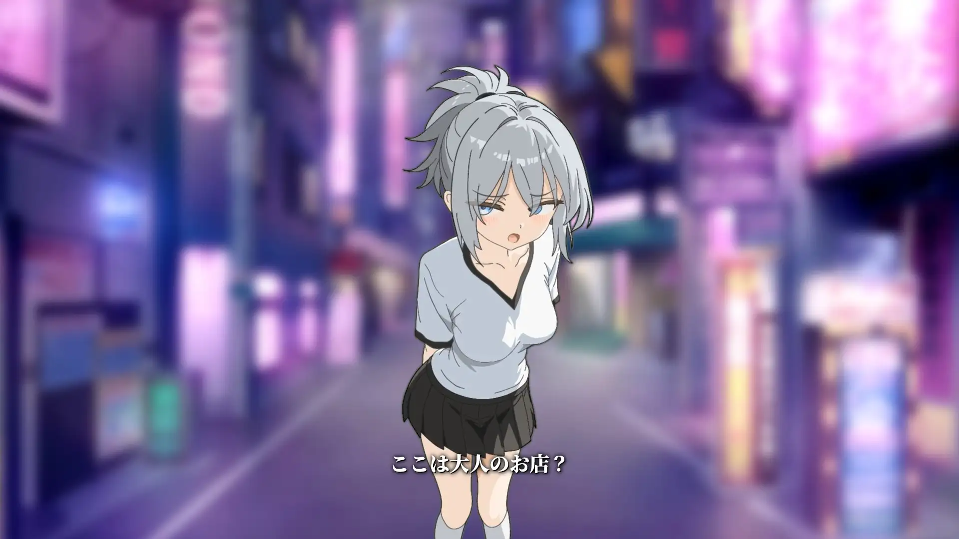 【Live2Dアニメ】アダルトショップ前で出会った自称大人の少女と一緒に買って遊ぶことになった… サンプル画像 2