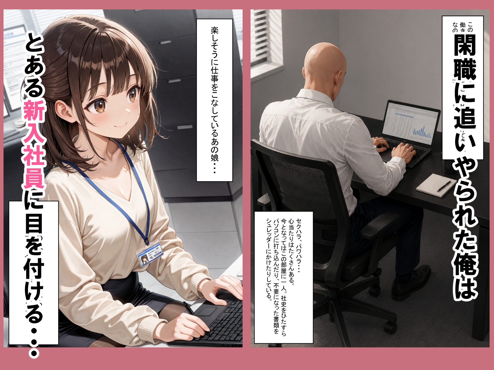 人格射精IV〜ただの中年男が美人OLの人格排泄 人生乗っ取ってメスになる話〜 画像1