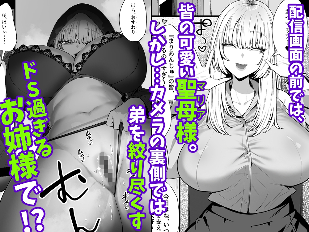 ドSな姉さんのストレス発散方法は、実弟の僕を拘束してバッコバコにオナニーセックスすることです。-2