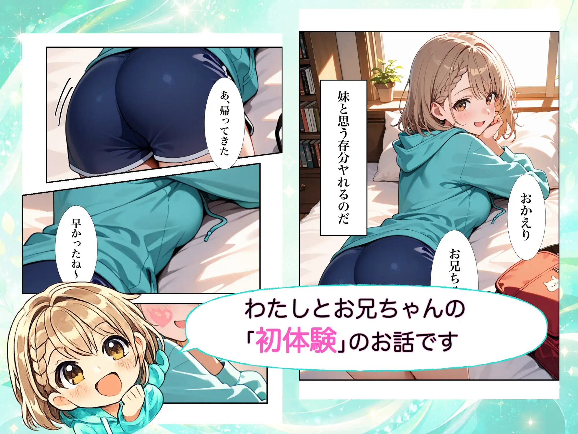 ブラコン妹ちゃんとでかちんお兄ちゃん サンプル画像 2