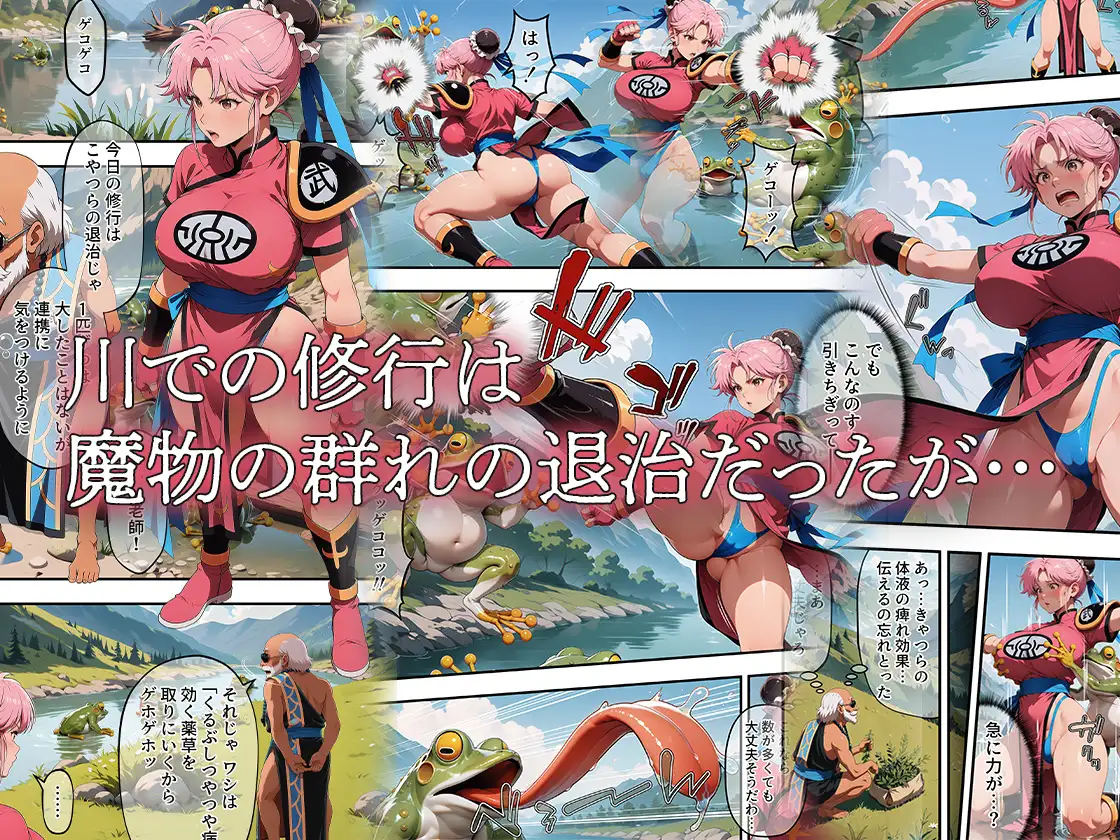 武闘家ムスメ、修行中…！?の巻 サンプル画像 7