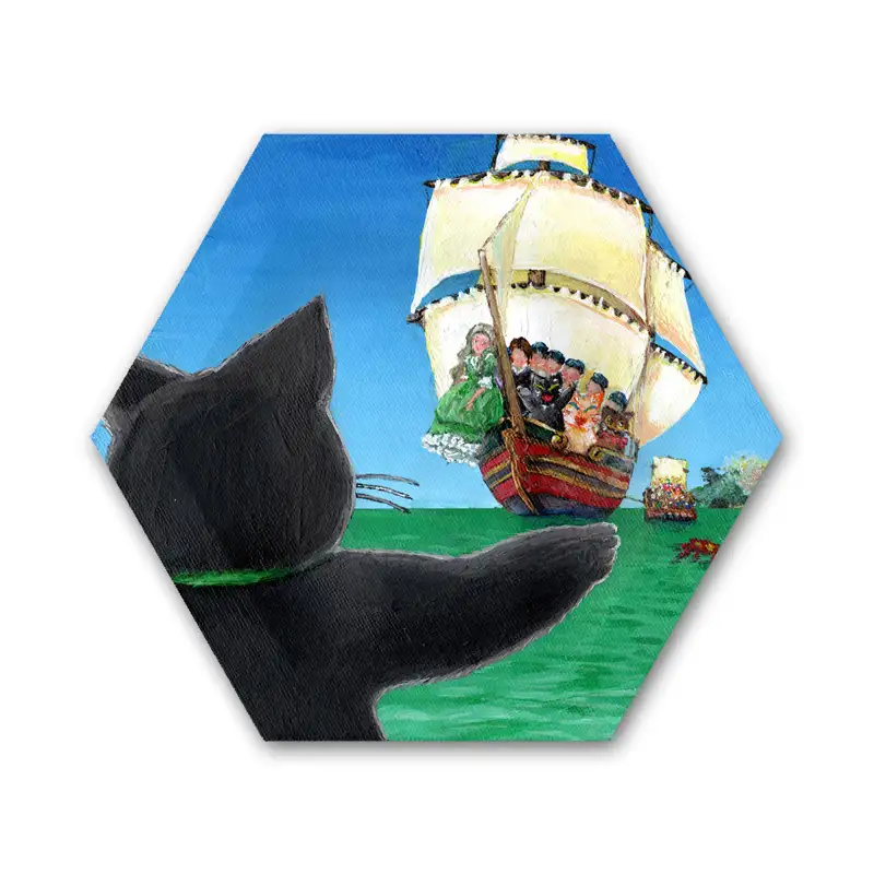 「黒ねこカンちゃんの宝探し」挿絵つきミニノベル サンプル画像 9