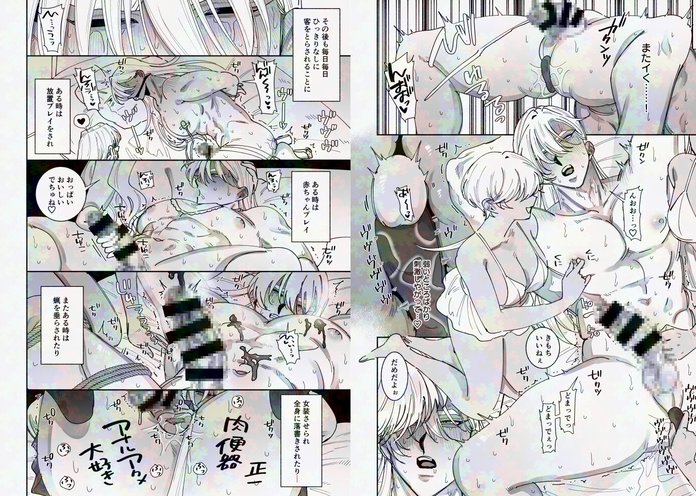 ほまれくんは逃げられない~御曹司がメス堕ちからのペット堕ちするまでの記録~