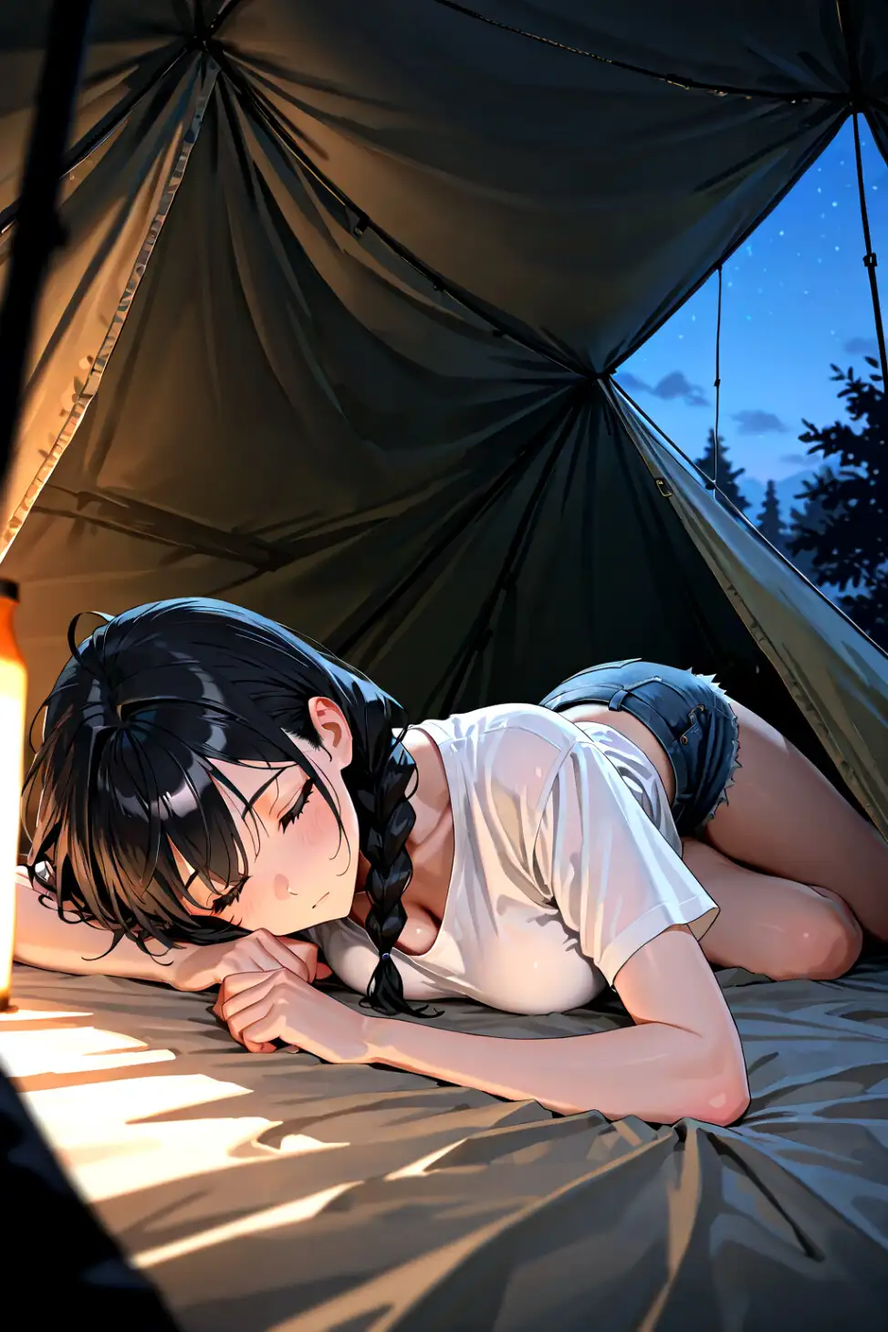 危険だらけのソロキャンプ サンプル画像 2