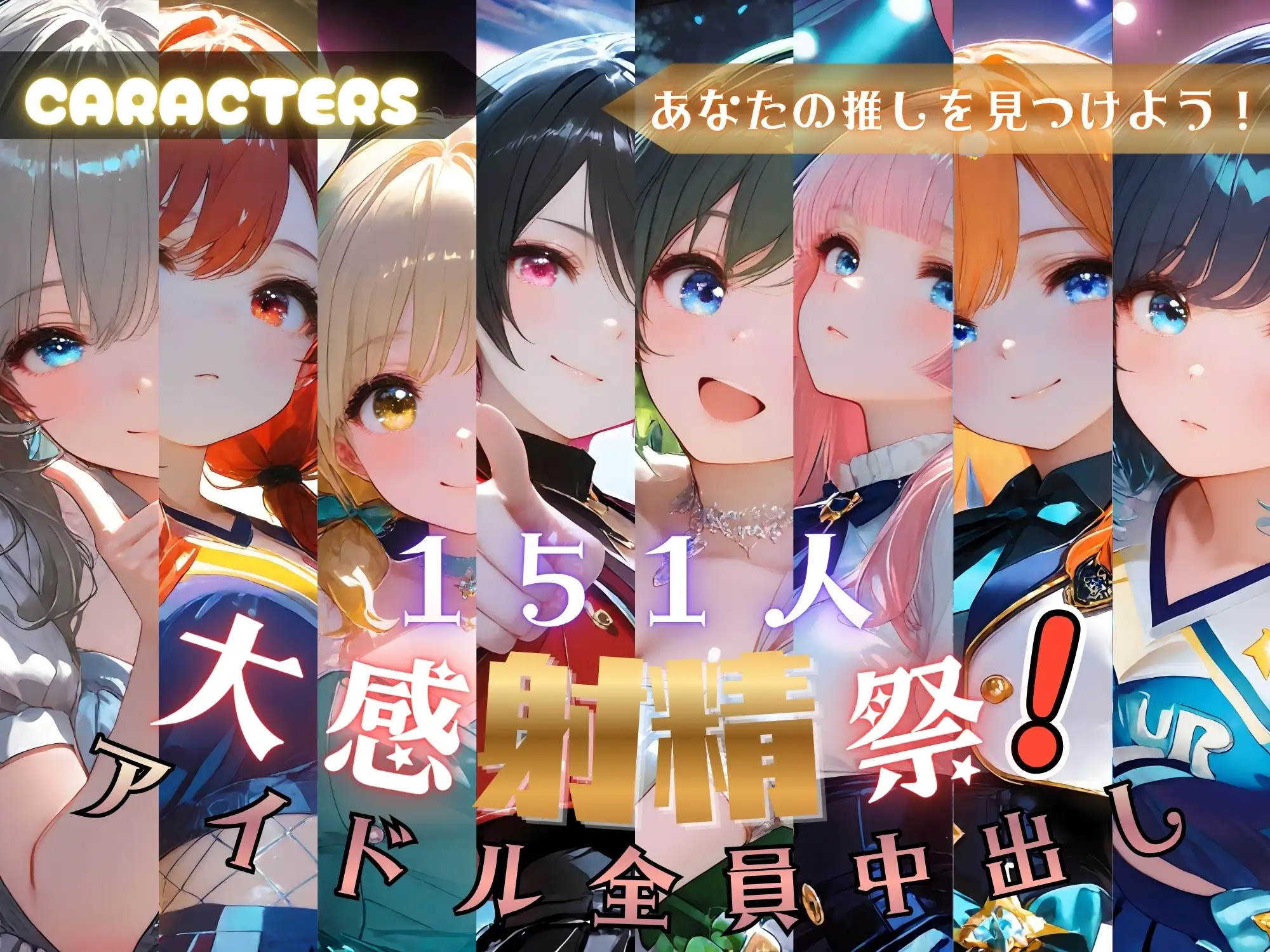 【4K神画質！驚異の120fps！】アイドル151人 全員中出しSEX 大感射精祭！ [とろとろ動画スタジオ] | DLsite - R18