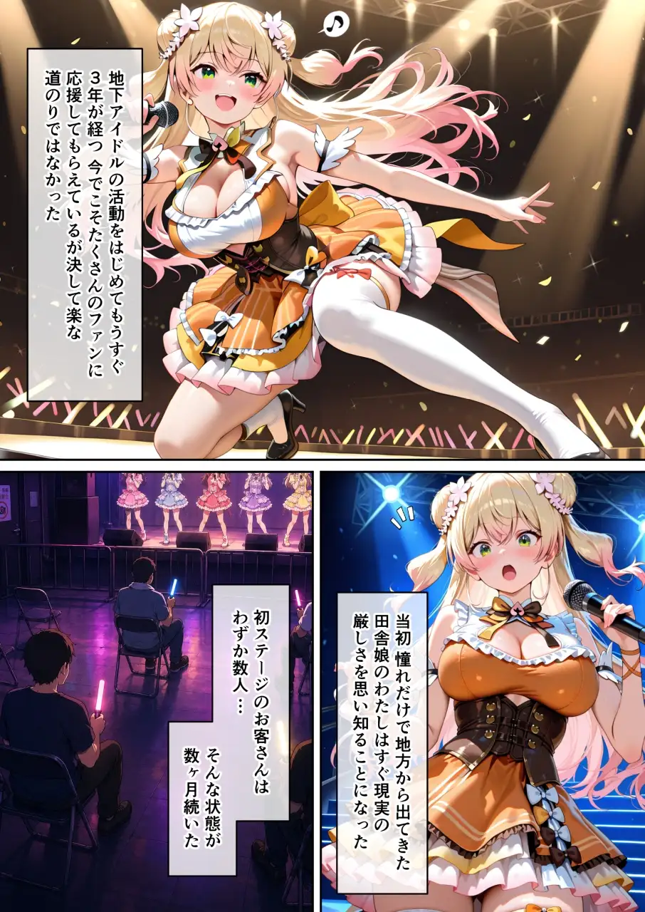 地下アイドル周年ファン感謝祭(桃●ね●) サンプル画像 2